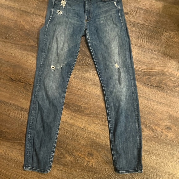 MOTHER Denim - MOTHER Womens High Waisted Looker “Rough It Up” Jeans - Size 26